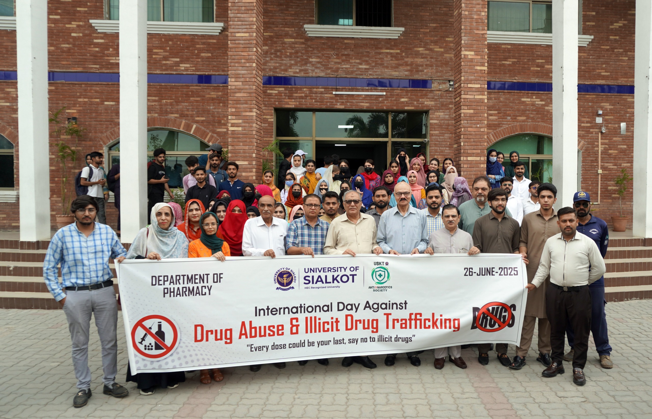Awareness Walk at USKT - International Day Against Drug Abuse & Illicit Trafficking